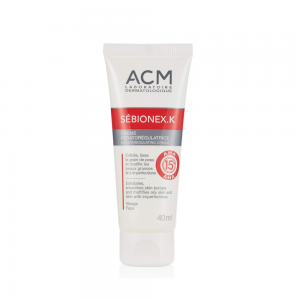 سيبيونيكس ك كريم التقشير للبشرة الدهنية من اي سي ام 40 مل Sebionex K Exfoliating Cream for Oily Skin by ACM